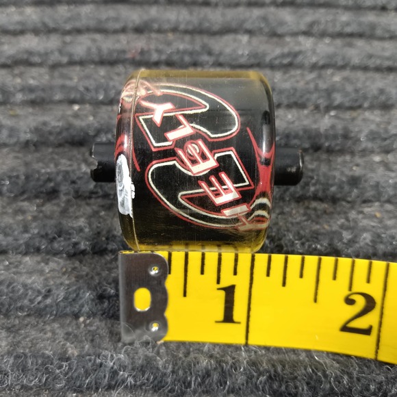 Heelys Replacement Wheel For Shoe Single Wheel Clear - Picture 1 of 4